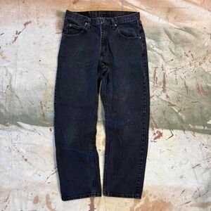 Y2K Black Wrangler Jeans Measure 30x28